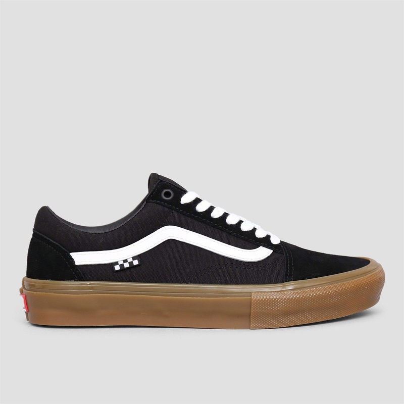 Vans Skate Old Skool Shoes Black / Gum UK5