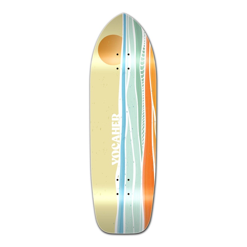 Yocaher Horizon Day 33″ Old School Longboard Deck