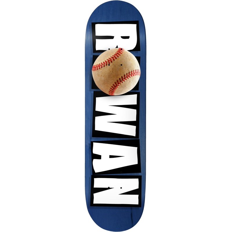Baker Rowan Icon No Hitter 8.25 Skateboard Deck
