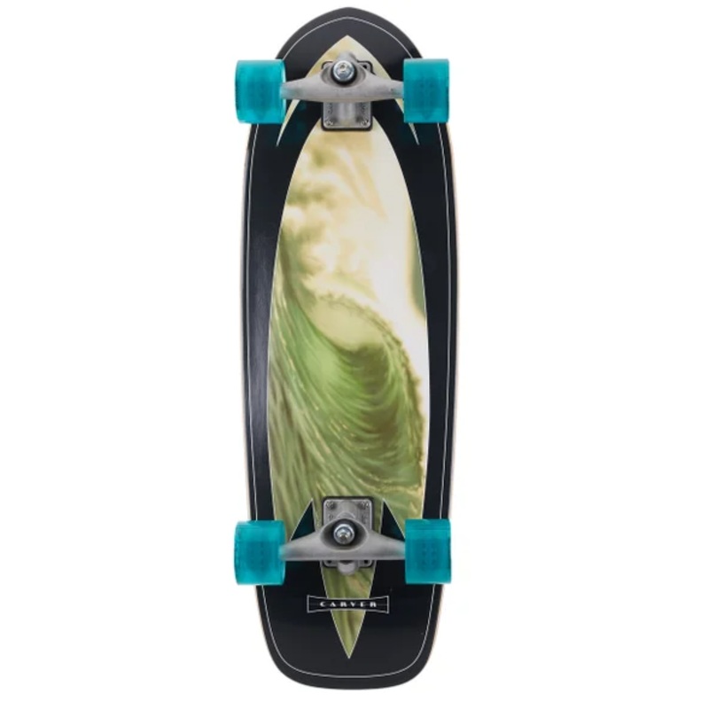 Carver Raw Super Slab Surfskate Complete 2021 9.75 in 9.75 in