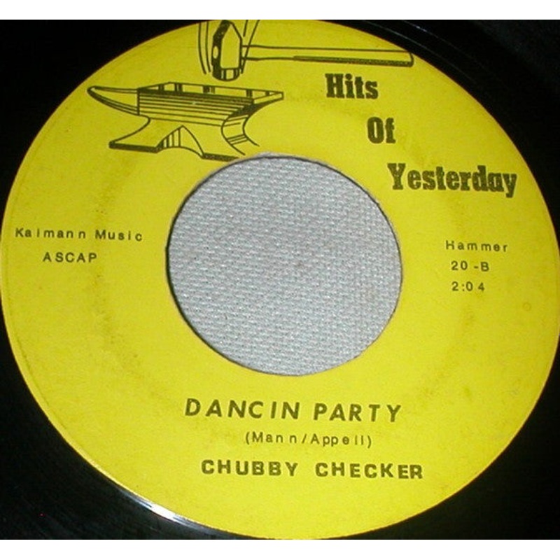Chubby Checker  The Twist Vinyl 7″ Record *Used Release*