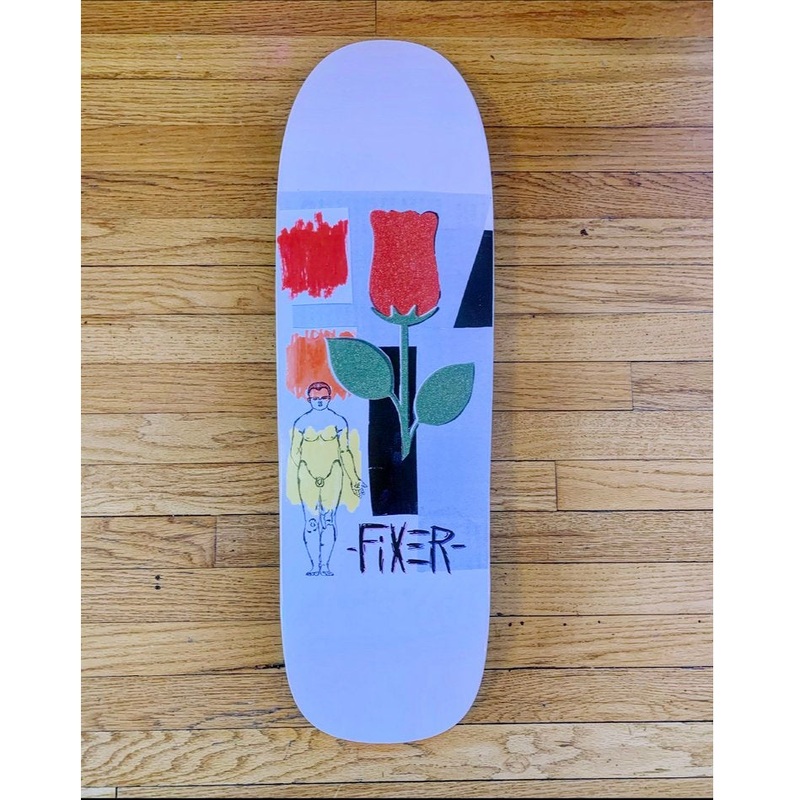 Fixer Skateboards “Rose Collage” 9.75″ Deck