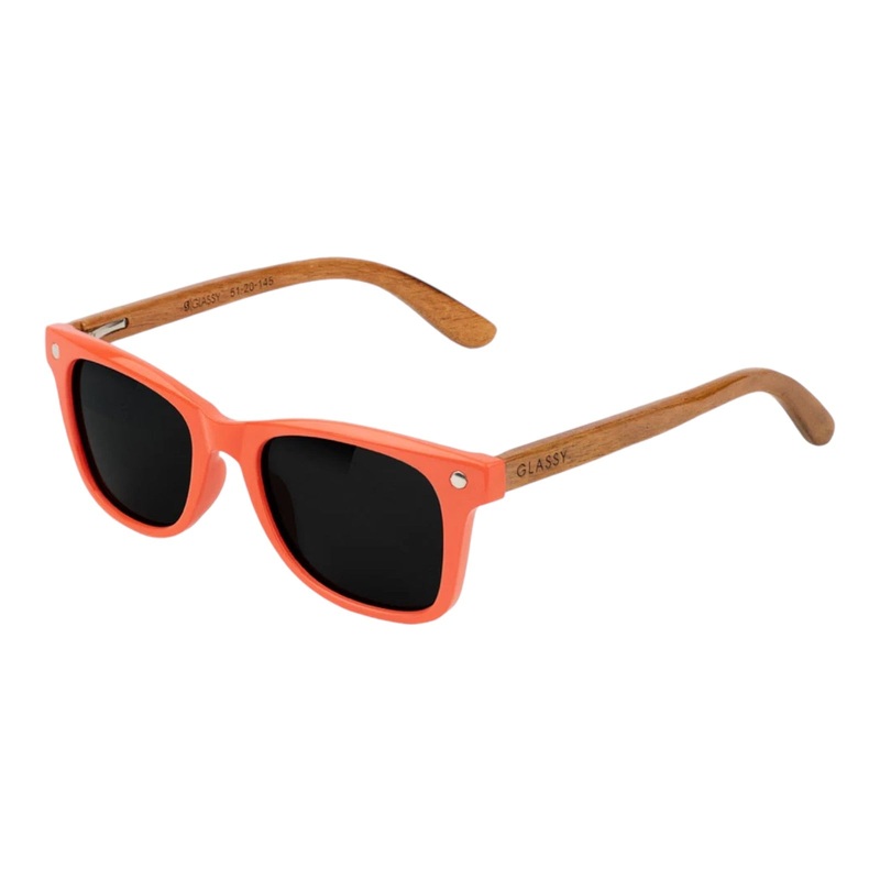 GLASSY FENDER X MIKEMO FIESTA RED/PAU FERRO POLARIZED OS