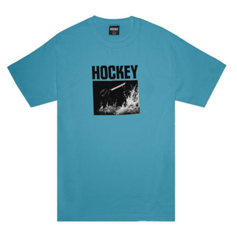 Hockey City Fear T Shirt Jade Green Large
