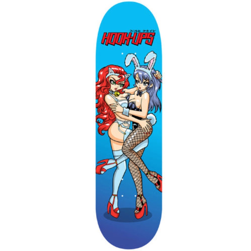 Hook-Ups Catfight Skateboard Deck 8.5″ 8.5″