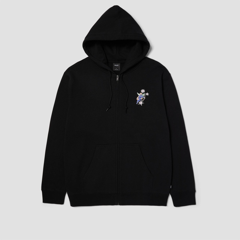 HUF Cupid Full Zip Hood Black Small