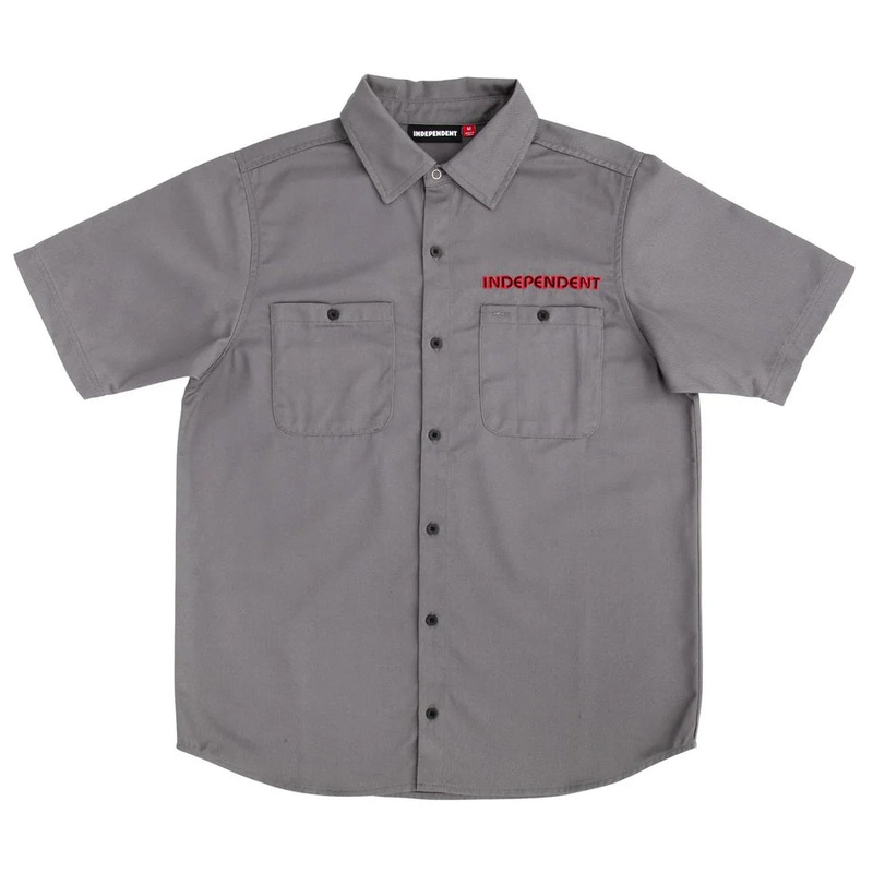 Independent Union Work Shirt Slate Medium