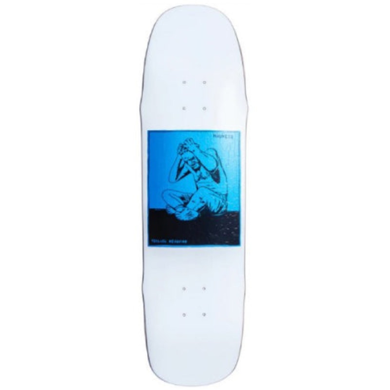 Madness Stressed R7 Shaped Skateboard White Deck 8.5″ 8.5″