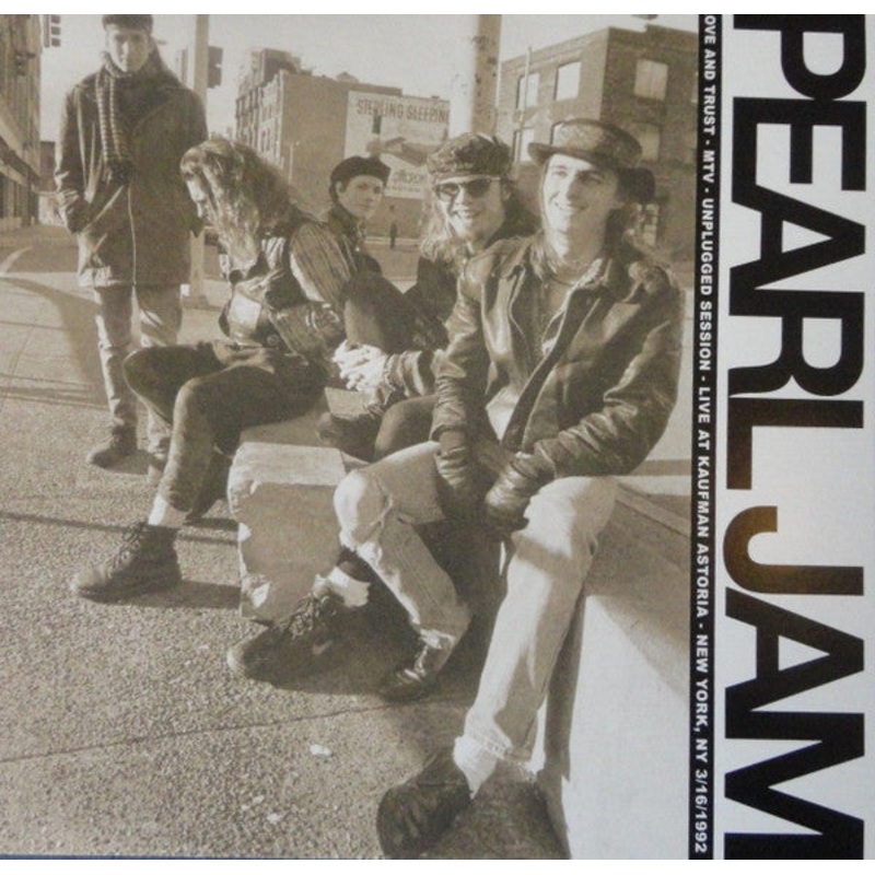 Pearl Jam  Love And Trust: MTV Unplugged (Color Vinyl) LP *Unofficial Release*