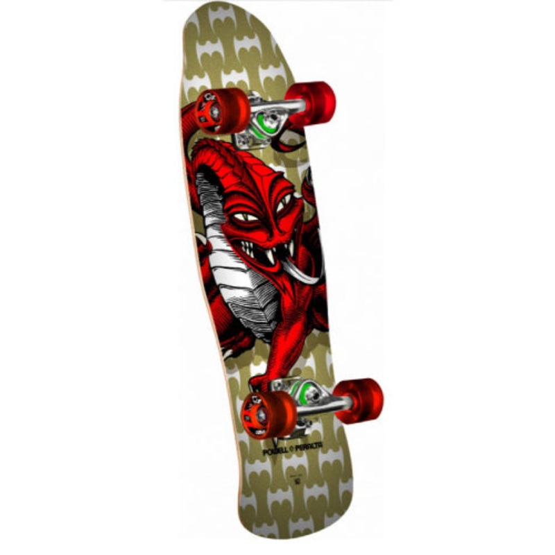 Powell Peralta Mini Caballero Dragon Gold Cruiser Complete 29.5″ 29.5″
