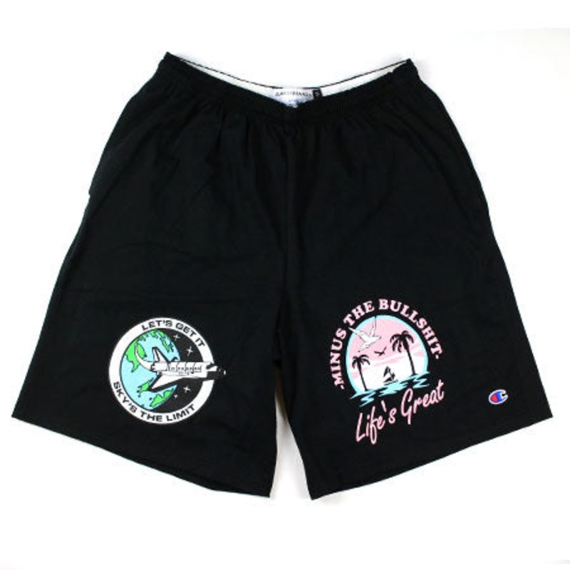 Quartersnacks Motivation Shorts Black Small