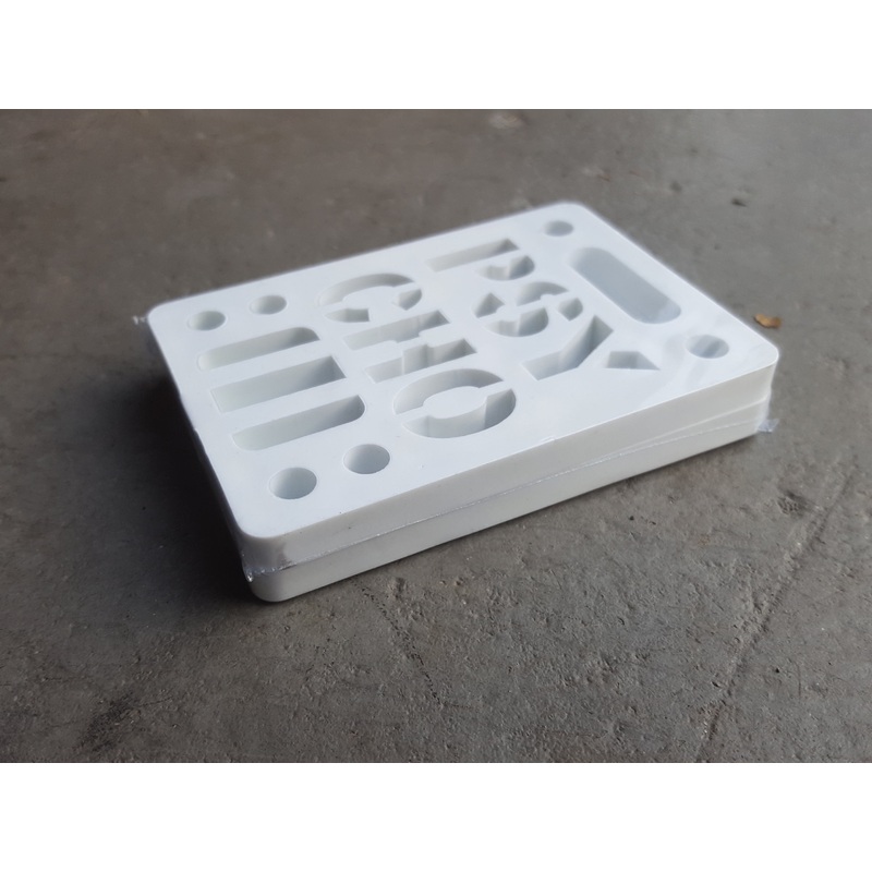 Riser Pads Psycho Risers – 1/4″ WHITE