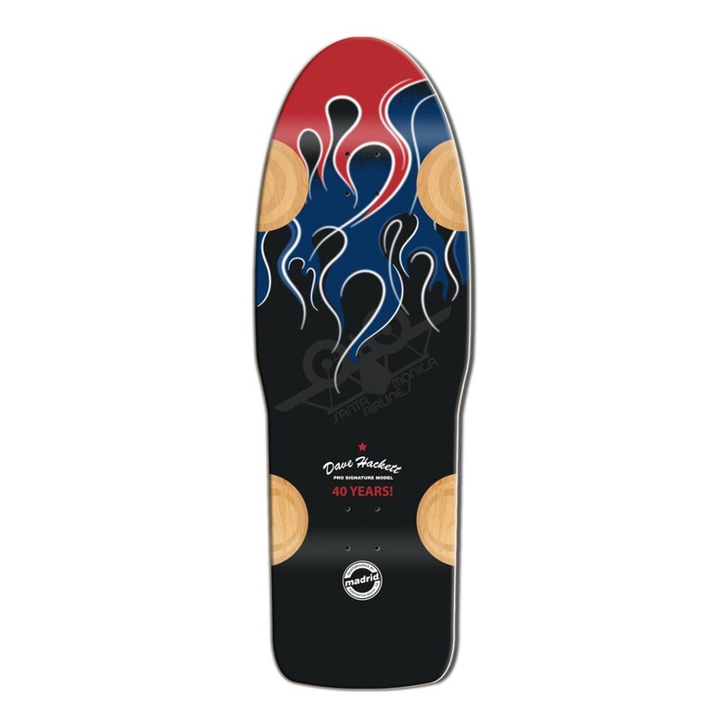 Santa Monica Airlines Dave Hackett 10.8″ Skateboard Deck