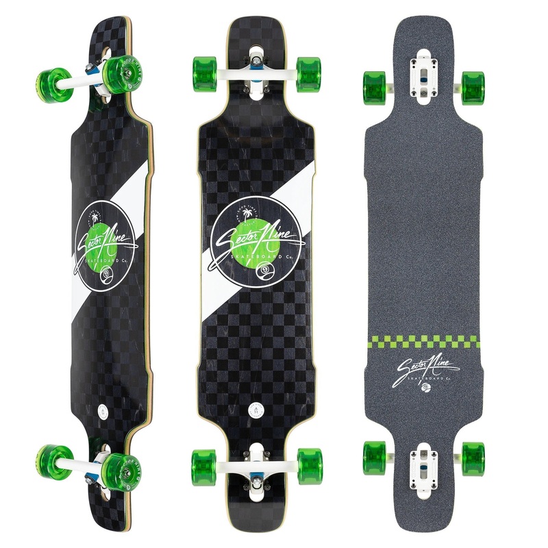 Sector 9 Dropper Mosaic 41″ Drop Through Longboard