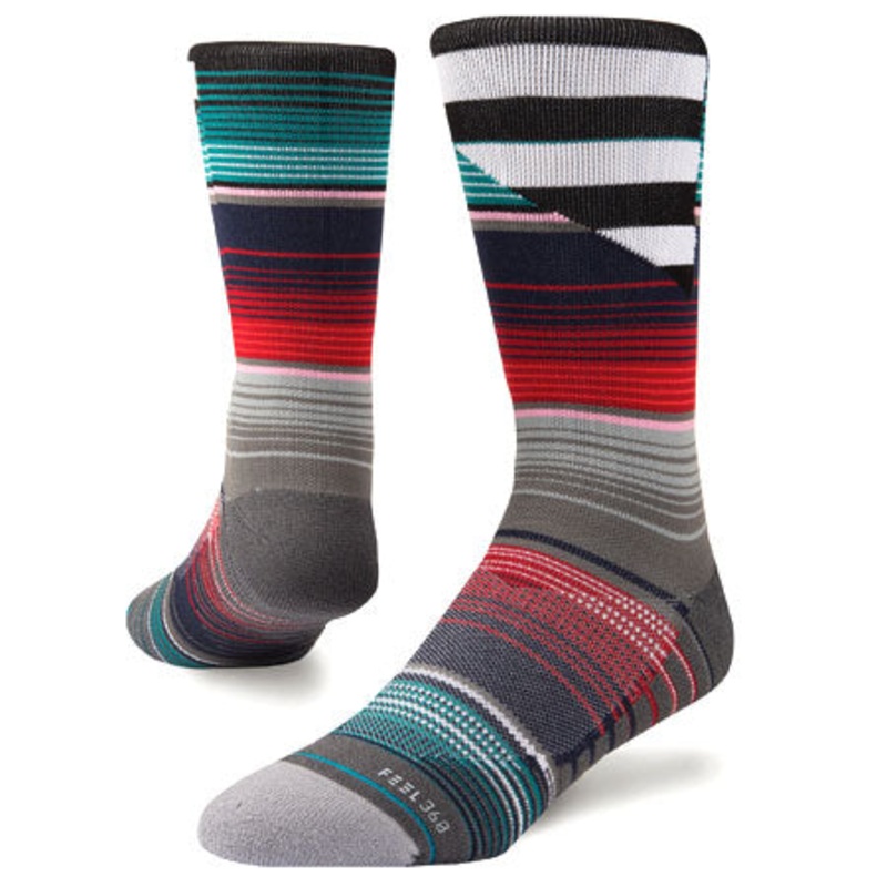 Stance Barder Training 360 Crew Socks Multicolor Large