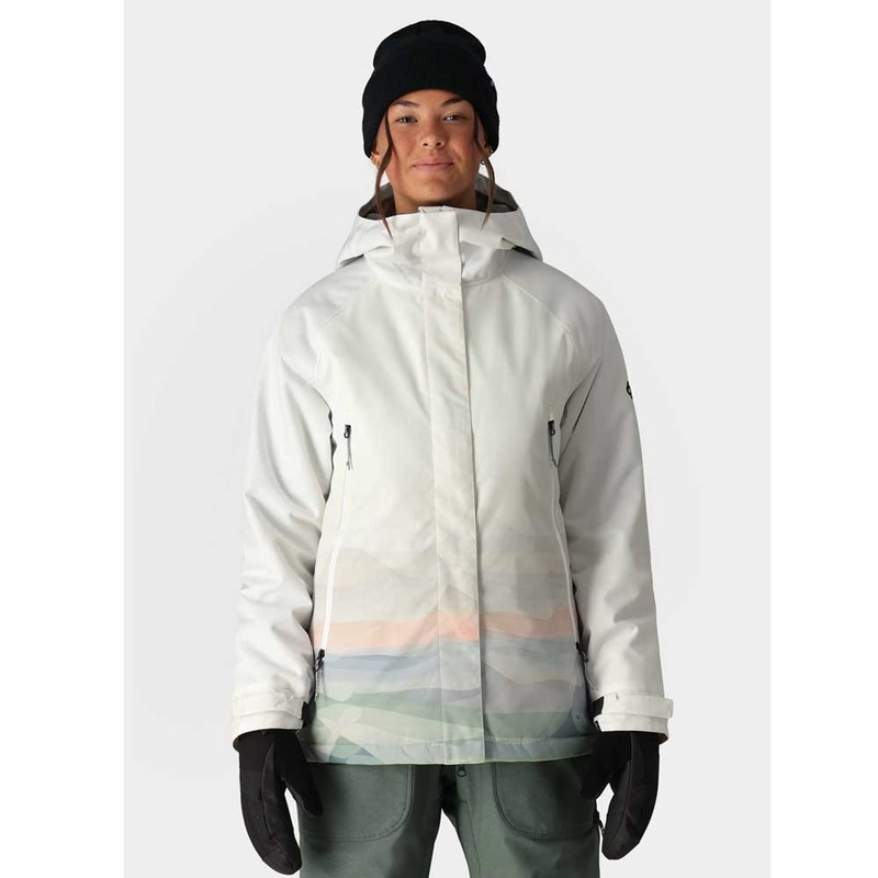 686 Women’s Fantasia Insulated Jacket – 2025 X-Small White Sierra Sunset