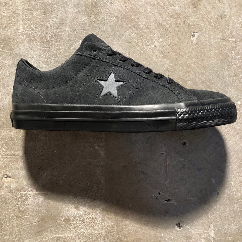 Converse CONS – One Star Pro OX – Black / Black / Black 7