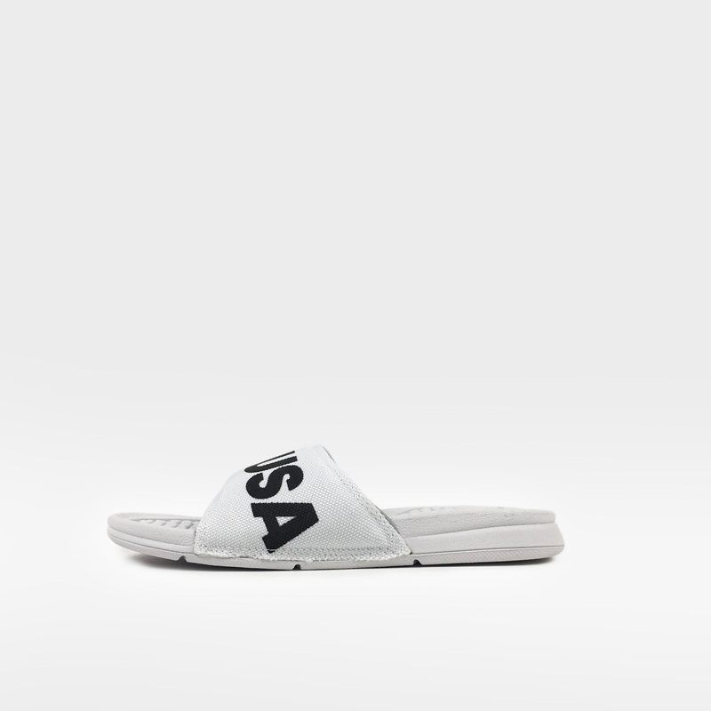 DC Bolsa Slider – White UK 5 White