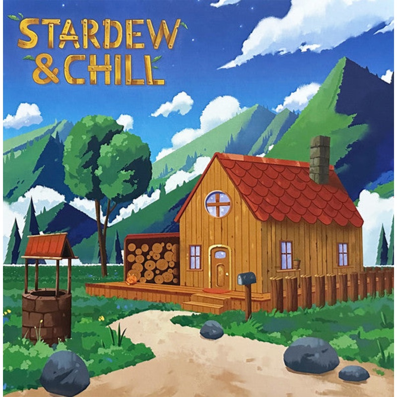 Dj Cutman & Coffee Date  Stardew & Chill Teal Color Vinyl LP Record
