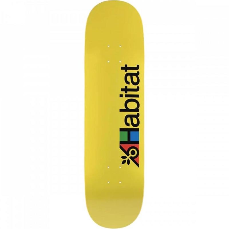 Habitat Transit 8.5″ Yellow Skateboard Deck