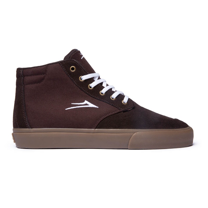 Lakai Riley 3 High Shoes Navy/ Gum Suede 8