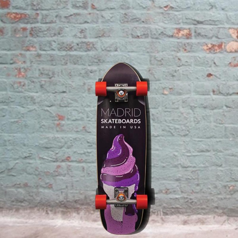 Madrid Midget Cruiser – Ice Shrimp Skateboard 30 inch – Complete