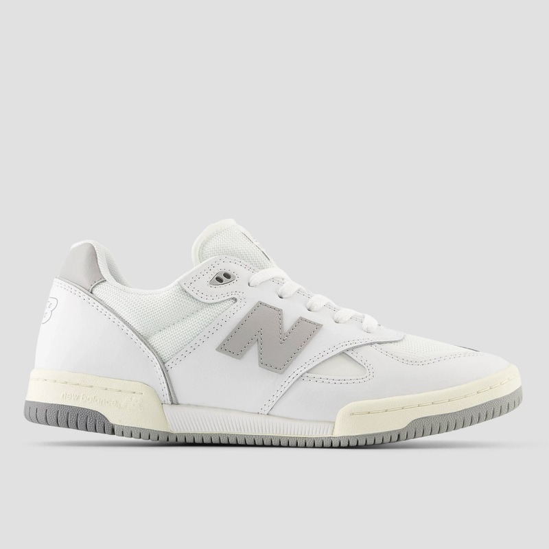 New Balance Tom Knox 600 Skate Shoes White / Rain Cloud UK6
