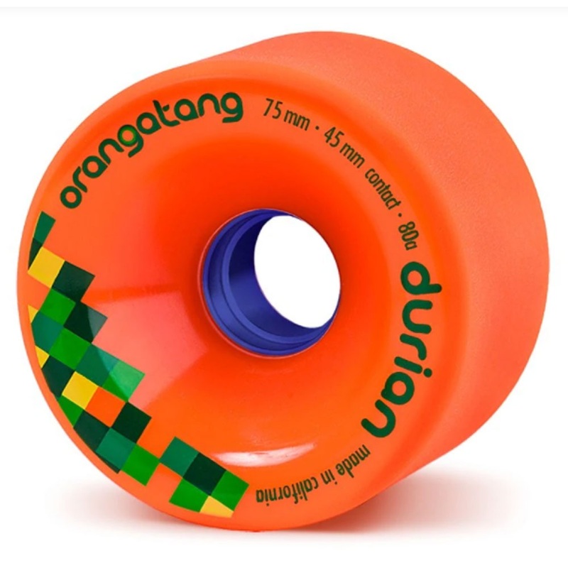 Orangatang Wheels Durian 75mm80A Orange