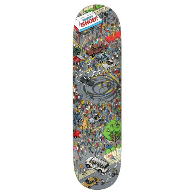Real Where’s Ishod Skateboard Deck 8.25″ 8.25″