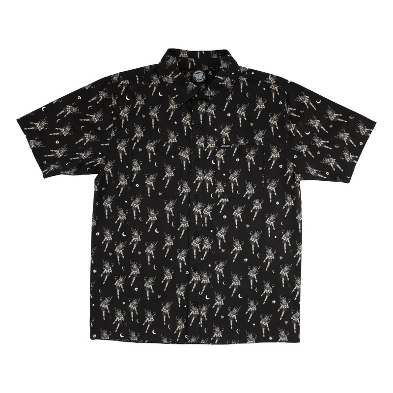 Salba Witch Doctor Mens Santa Cruz Shirt Black M