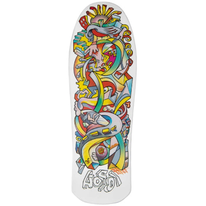 Santa Cruz Hosoi Picasso Shaped Skateboard Deck 10.26″ 10.26″