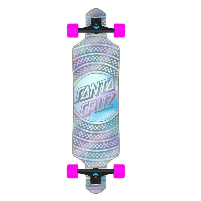 Santa Cruz Prismatic Dot Drop Through 36″ Longboard