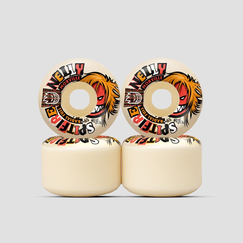 Spitfire Formula Four 59mm 99 Radial Full Nelly Morville Skateboard Wheels Natural