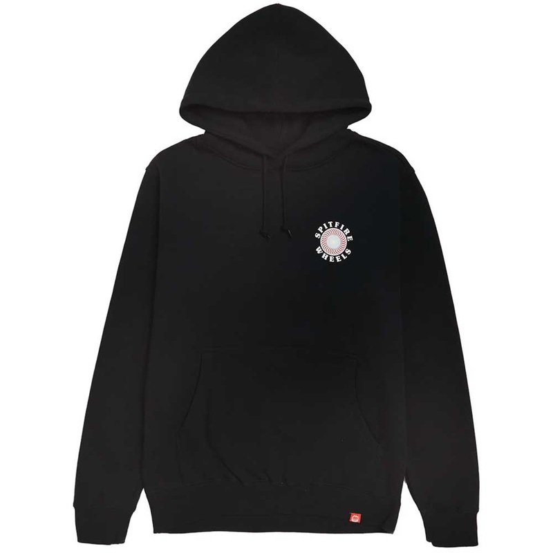 Spitfire OG Classic Fill Pullover Hoodie Small Black