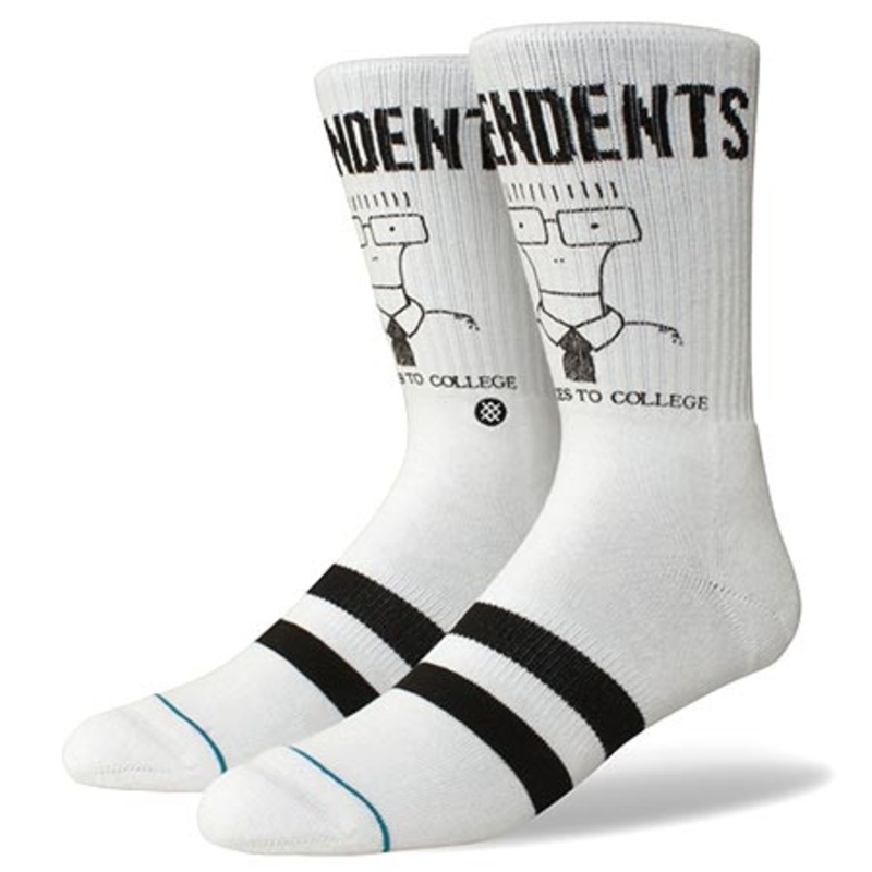 Stance Descendents Milo Goes To College White Large