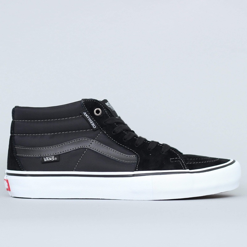 Vans SK8 Mid Pro Shoes (Anti Hero) Grosso / Black UK7