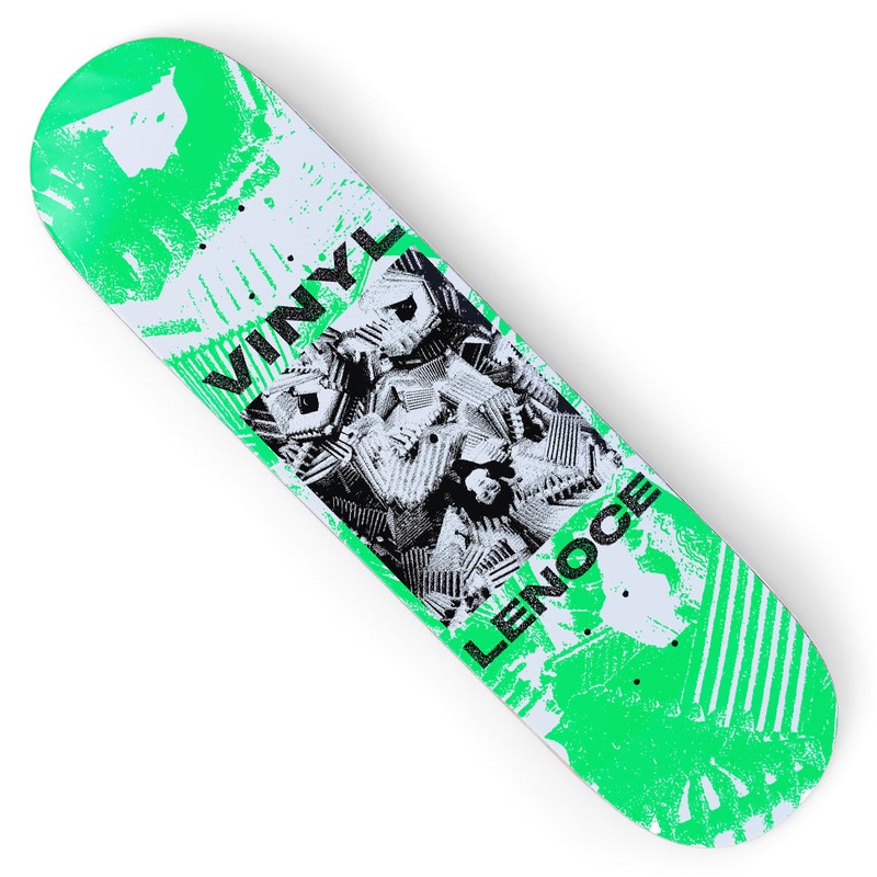 Vinyl Jeff Lenoce Adrift Deck Green 8.38 x 31.8 WB:14.25