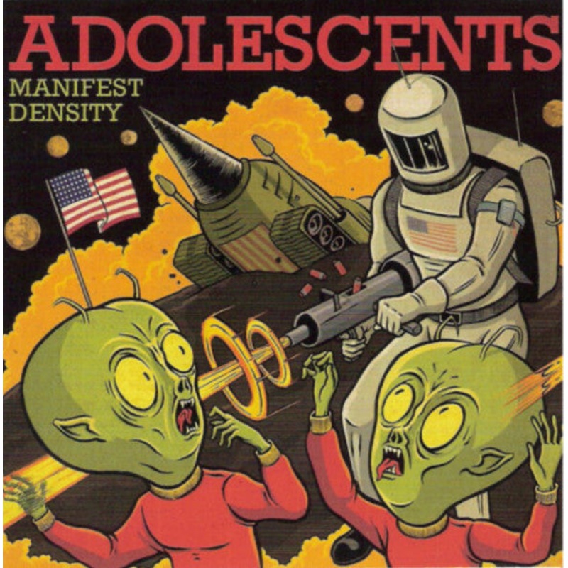 Adolescents – Manifest Density 180G Gold Color Vinyl LP Record