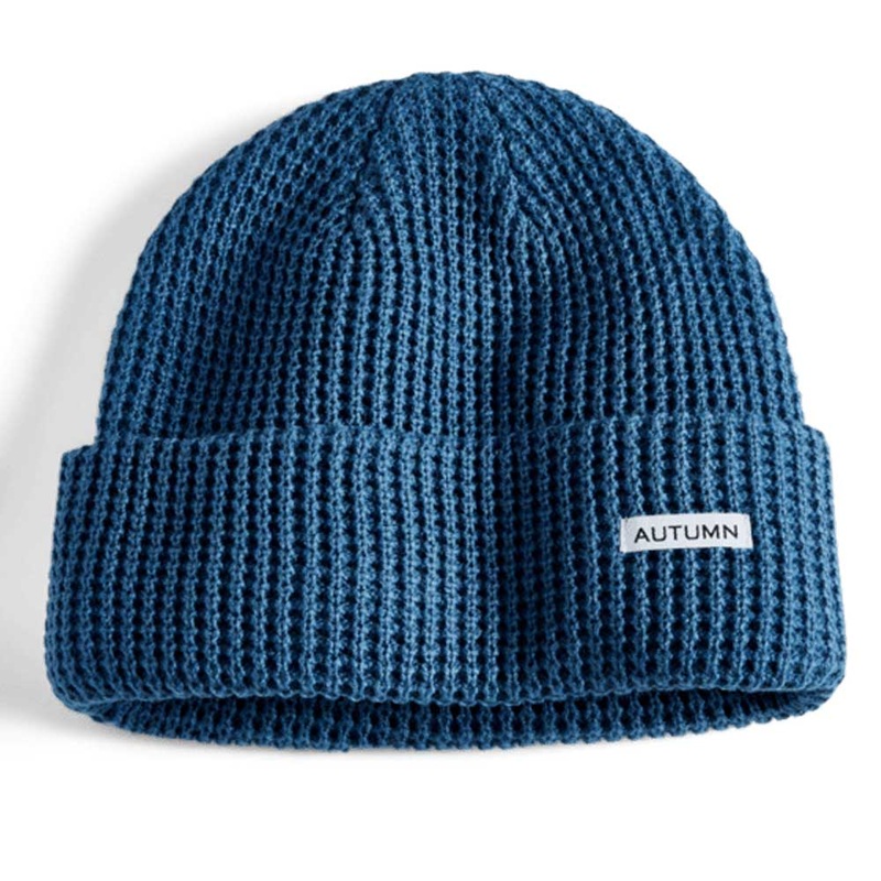 Autumn Select Waffle Beanie 2025 Dutch Blue