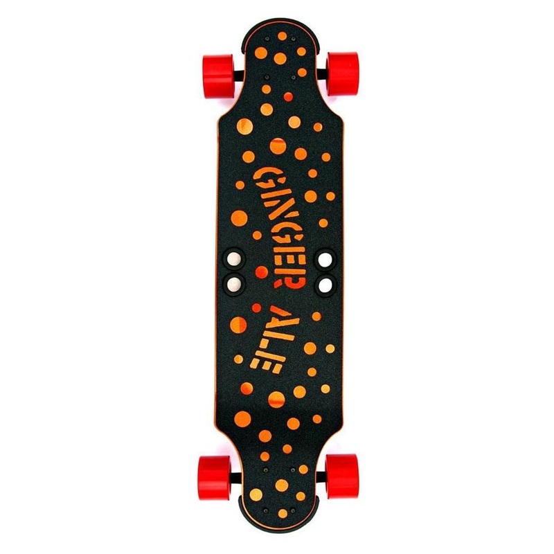 Beercan Orange 32″ Ginger Ale Drop Down Longboard Complete