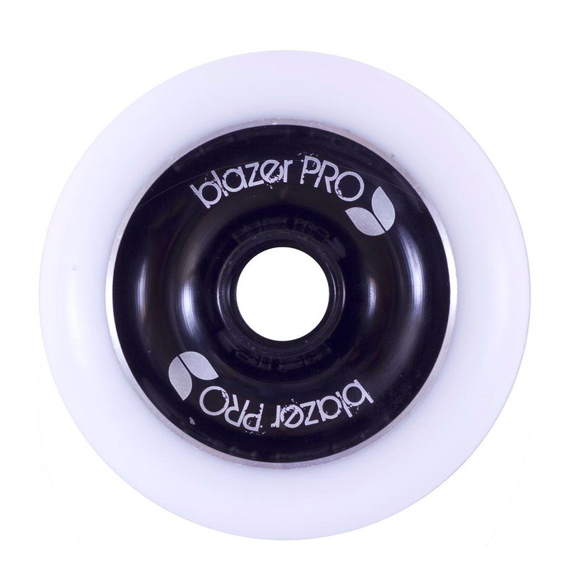 Blazer Pro – 100mm – Aluminium Core Scooter Wheel – White / Black