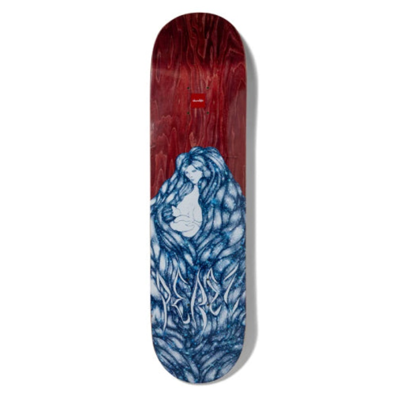 Chocolate Perez Infinite Skateboard Deck 8.4″ 8.4″ Orange Veneer