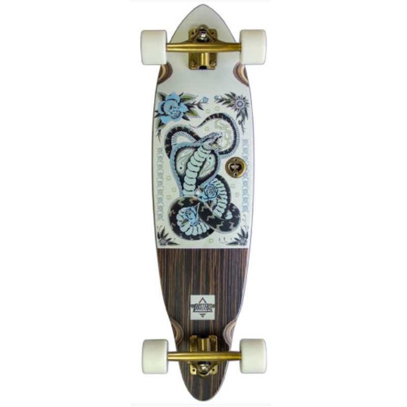 Dusters Serpent Longboard Cruiser Complete Ebony 33″ 33″