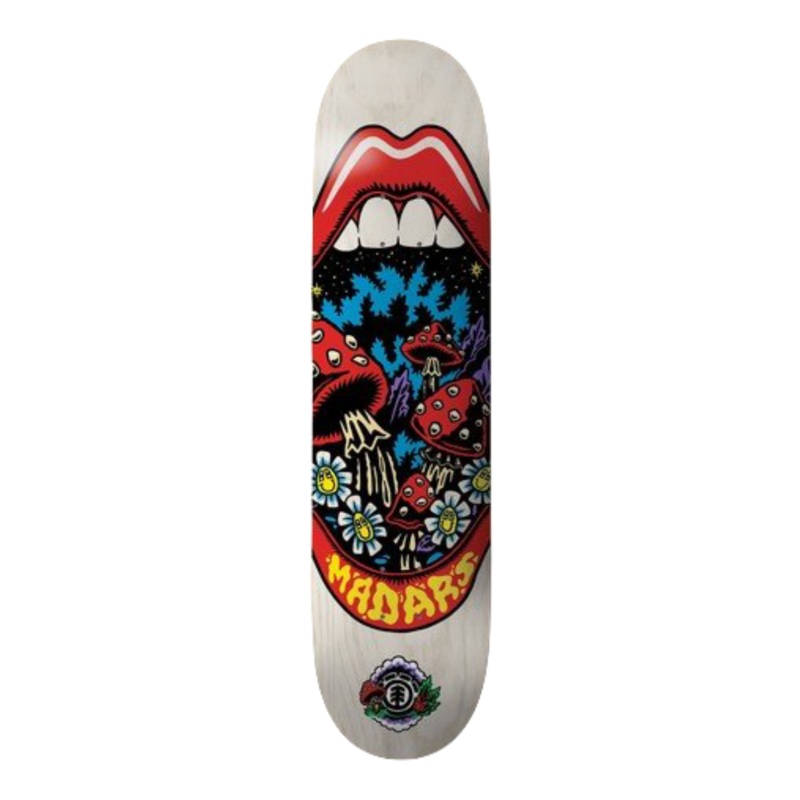 ELEMENT FUN GUY MADARS SKATEBOARD DECK 8.38 8.38