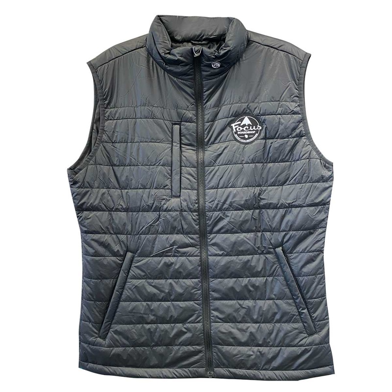 Focus Boardshop Field Vest – Black small Black