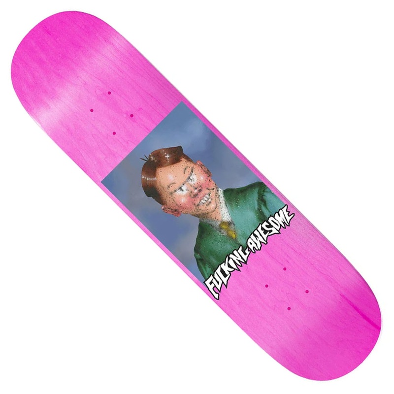 Fucking Awesome Gino Class Photo by Sickid Deck Assorted Woodgrain 8 x 31.66 WB:14