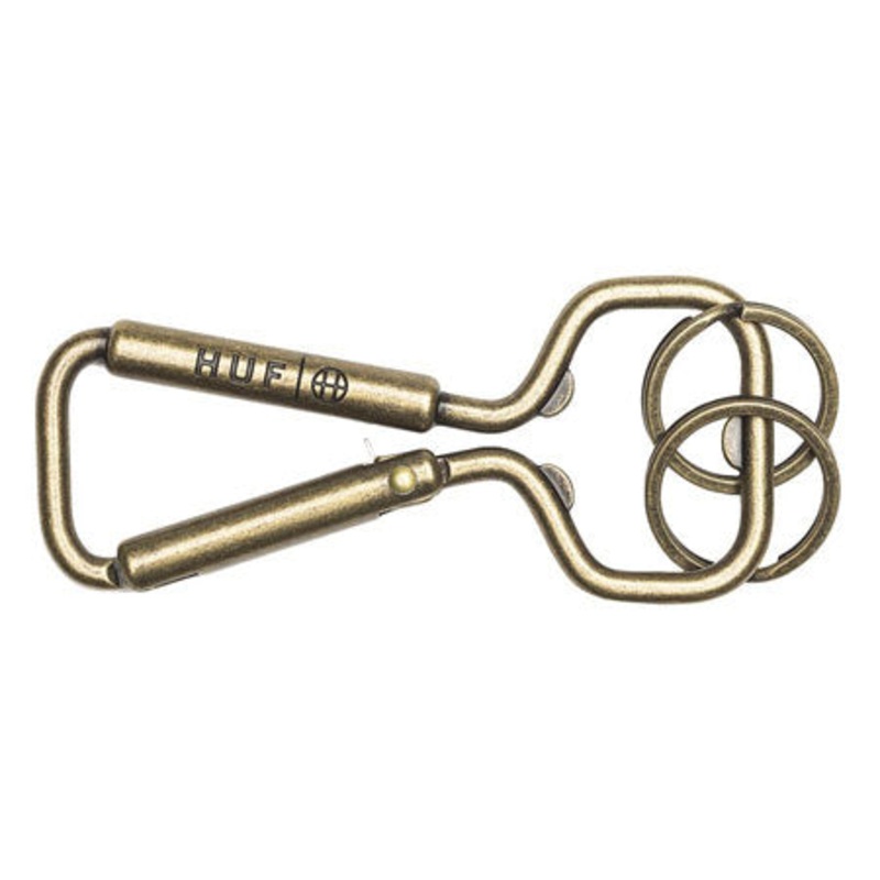 HUF Bottle Opener Carabiner Antique Nickel N/A