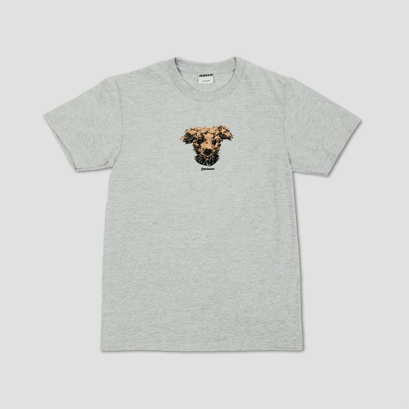 Jenkem Rags T-Shirt Heather Grey Small