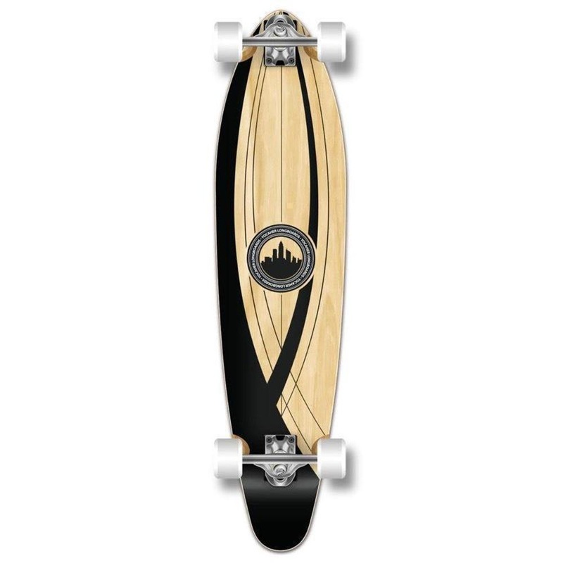 Onyx 40″ Kicktail Longboard from Punked – Complete Complete