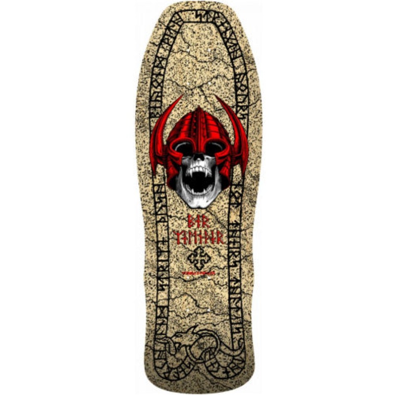 Powell Peralta Per Welinder Nordic Skull Natural Reissue Skateboard Deck 9.625″ 9.625″